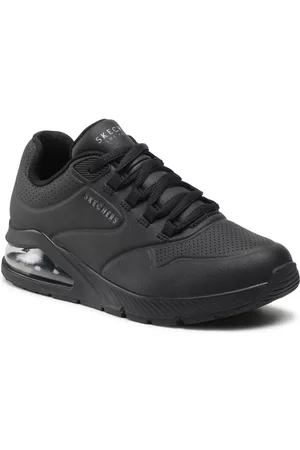 Skechers Damen Flache Sneakers - Sneakers - Uno 2 155543/BBK Black