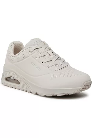 Skechers Damen Flache Sneakers - Sneakers - Stand On Air 73690/OFWT Off White