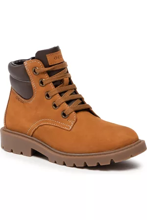 Geox Trapperschuhe - J Shaylax B. B J16FAB 032BC C0930 S Yellow/Brown