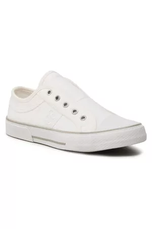 s.Oliver Sneakers aus Stoff - 5-24635-30 White 100
