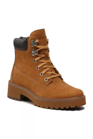 Timberland Schnürstiefeletten - Carnaby Cool 6in TB0A5VPZ2311 Wheat Nubuck