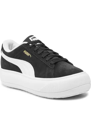 PUMA Sneakers - Suede Mayu 380686 02 Black/ White