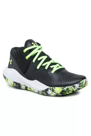 Under Armour Damen Schnürschuhe - Schuhe - Ua Gs Jet'21 3024794-009 Blk/Wht