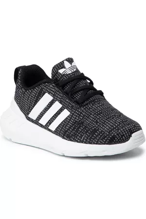 adidas Kinder Schnürschuhe - Schuhe - Swift Run 22 C GW8180 Cblack/Ftwwht/Grefiv