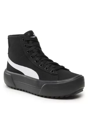 PUMA Damen Sneakers - Sneakers - Kaia Mid Cv 4409 05 Black/ White