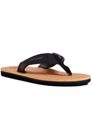 JACK & JONES Herren Sandalen - Sandalen - 12203967 Anthracite 4165380