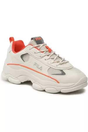 Fila Damen Sneakers - Sneakers - Strada Lucid Wmn FFW0192.13212 Marshmallow/Fiery Coral