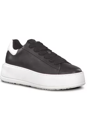 Tamaris Damen Sneakers - Sneakers - 1-23812-20 Black Leather 003