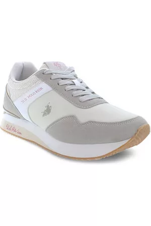 Ralph Lauren Damen Sneakers - Sneakers - Frisb FRISBY001 LBE-WHI02