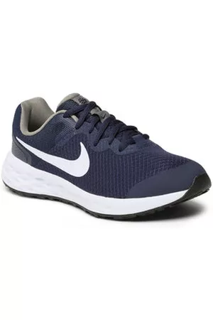 Nike Damen Schuhe - Schuhe - Revolution 6 Nn (GS) DD1096 400 Midnight Navy/White