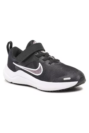 Nike Jungen Halbschuhe - Schuhe - Downshifter 12 Nn (PSV) DM4193 003 Black/White/Dk Smoke Grey