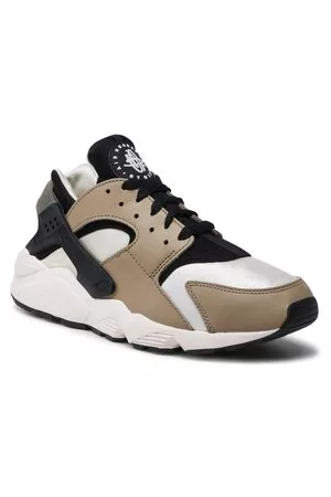 Nike Herren Sneakers - Sneakers - Air Huarache DD1068 007 Black/Khaki/Phantom