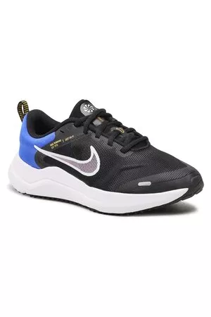 Nike Jungen Schnürschuhe - Schuhe - Downshifter 12 Nn (Gs) DM4194 006 Black/White/Racer Blue