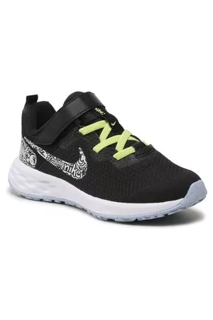 Nike Jungen Halbschuhe - Schuhe - Revolution 6 Nn Jp (Psv) DV3182 001 Black/Summit White