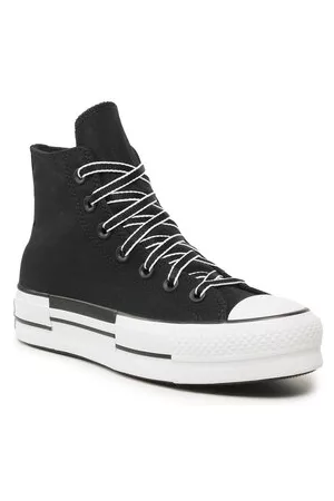 Converse Damen Sneakers - Sneakers aus Stoff - Chuck Taylor All Star Lift A05071C Black