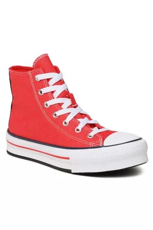 Converse Damen Sneakers - Sneakers aus Stoff - Chuck Taylor All Star EVA Lift A06019C Red