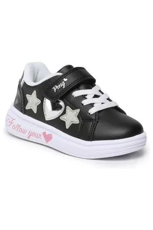 Primigi Mädchen Sneakers - Sneakers - 3964722 Black-Silver
