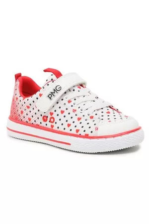 Primigi Mädchen Sneakers - Sneakers - 3952000 S White-Red