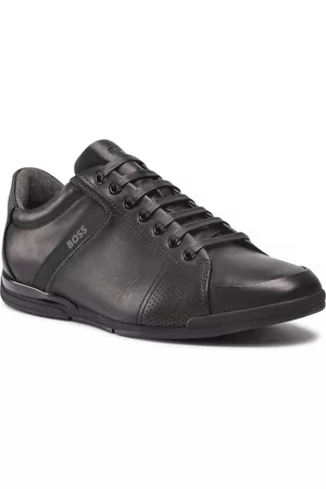 HUGO BOSS Herren Sneakers - Sneakers - Saturn 50471262 10214348 01 Black 001
