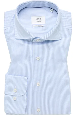 ETERNA MODERN FIT Hemd in gestreift