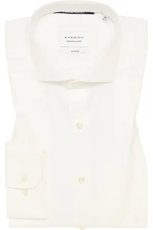 ETERNA SLIM FIT Cover Shirt in unifarben