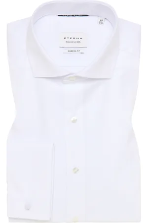 ETERNA MODERN FIT Cover Shirt in unifarben