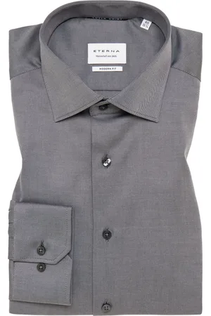 ETERNA MODERN FIT Cover Shirt in unifarben