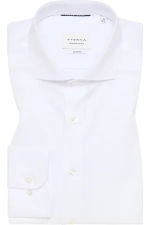 ETERNA SLIM FIT Cover Shirt in unifarben