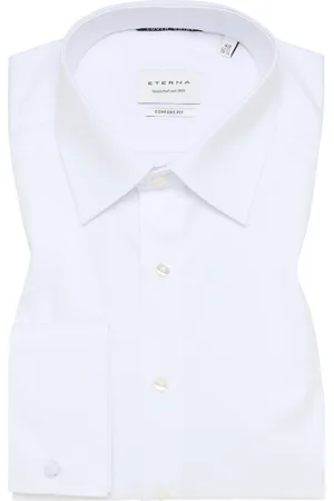 ETERNA COMFORT FIT Cover Shirt in unifarben