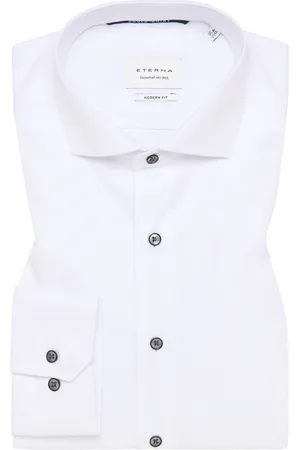ETERNA MODERN FIT Cover Shirt in unifarben