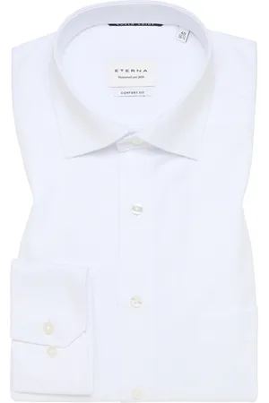 ETERNA COMFORT FIT Cover Shirt in unifarben