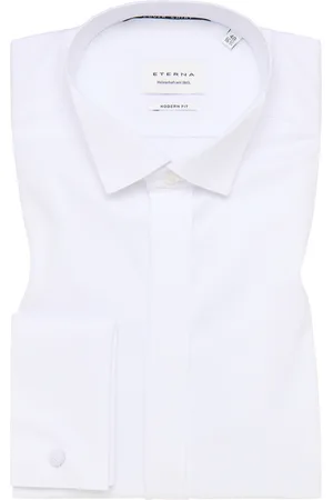 ETERNA MODERN FIT Cover Shirt in unifarben