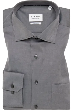 ETERNA COMFORT FIT Cover Shirt in unifarben