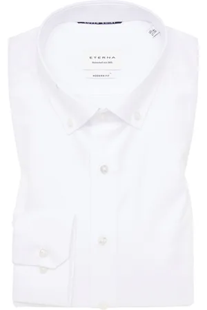 ETERNA MODERN FIT Cover Shirt in unifarben