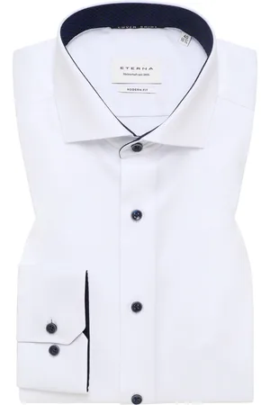 ETERNA MODERN FIT Cover Shirt in unifarben