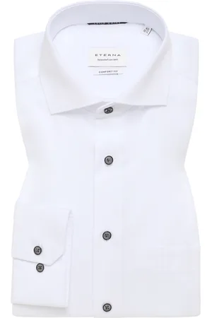 ETERNA COMFORT FIT Cover Shirt in unifarben
