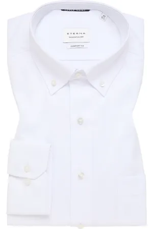 ETERNA COMFORT FIT Cover Shirt in unifarben