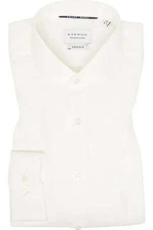 ETERNA SUPER SLIM Cover Shirt in unifarben