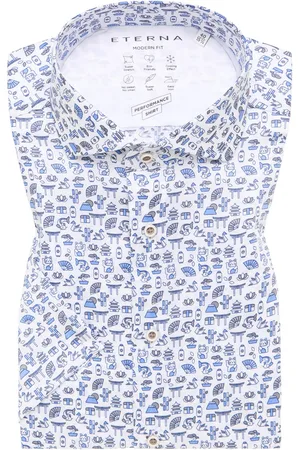 ETERNA MODERN FIT Performance Shirt in bedruckt