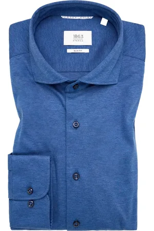 ETERNA SLIM FIT Jersey Shirt in unifarben