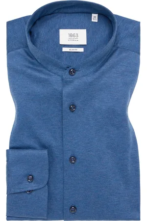 ETERNA SLIM FIT Jersey Shirt in unifarben