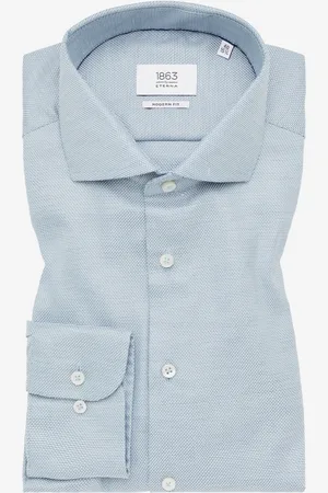 ETERNA MODERN FIT Hemd in strukturiert