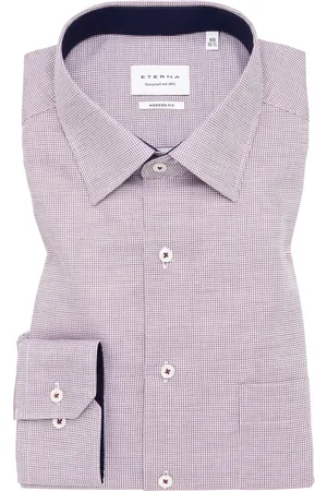 ETERNA MODERN FIT Hemd in strukturiert
