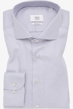 ETERNA MODERN FIT Hemd in strukturiert