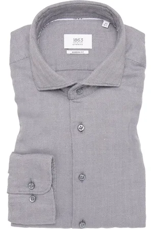 ETERNA MODERN FIT Hemd in strukturiert