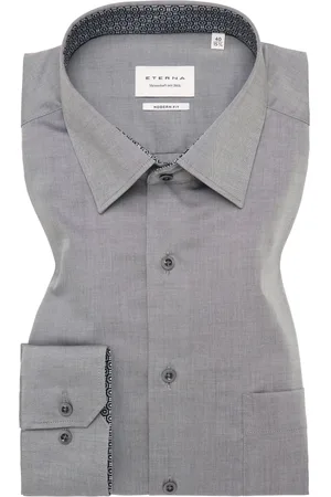 ETERNA MODERN FIT Hemd in unifarben