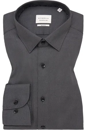 ETERNA SLIM FIT Hemd in strukturiert