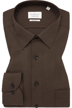 ETERNA MODERN FIT Hemd in strukturiert