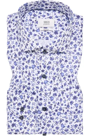 ETERNA SLIM FIT Hemd in bedruckt