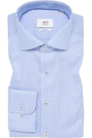 ETERNA SLIM FIT Hemd in strukturiert